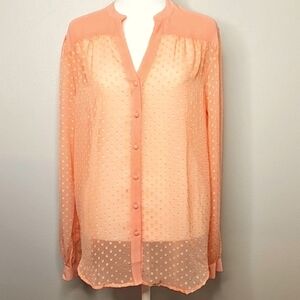 Ann Taylor Women's Long Sleeve Blouse
